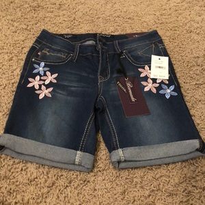 Girls Jean Bermuda’s